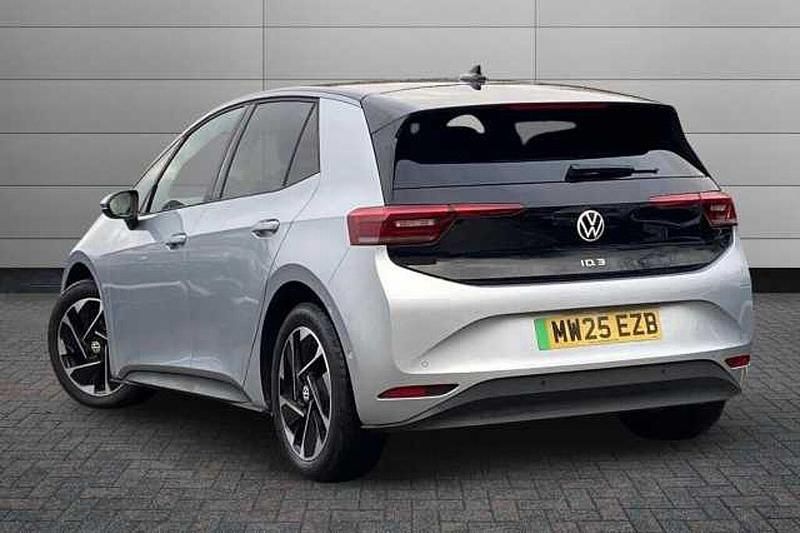 Used VW ID.3 Pro 150 kW (204 HP) 2025 Scale silver with solid black roof Hatchback