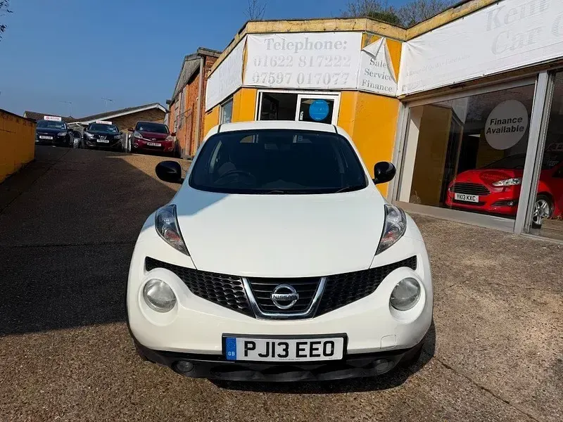 Używany Nissan Juke N-TEC 2013 Biały SUV