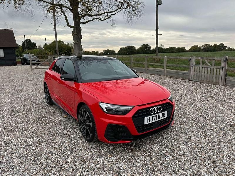 Red Used 2021 Audi A1 Sportback Black Edition Hatchback | £18,895 (Fair price) - Image 1/4