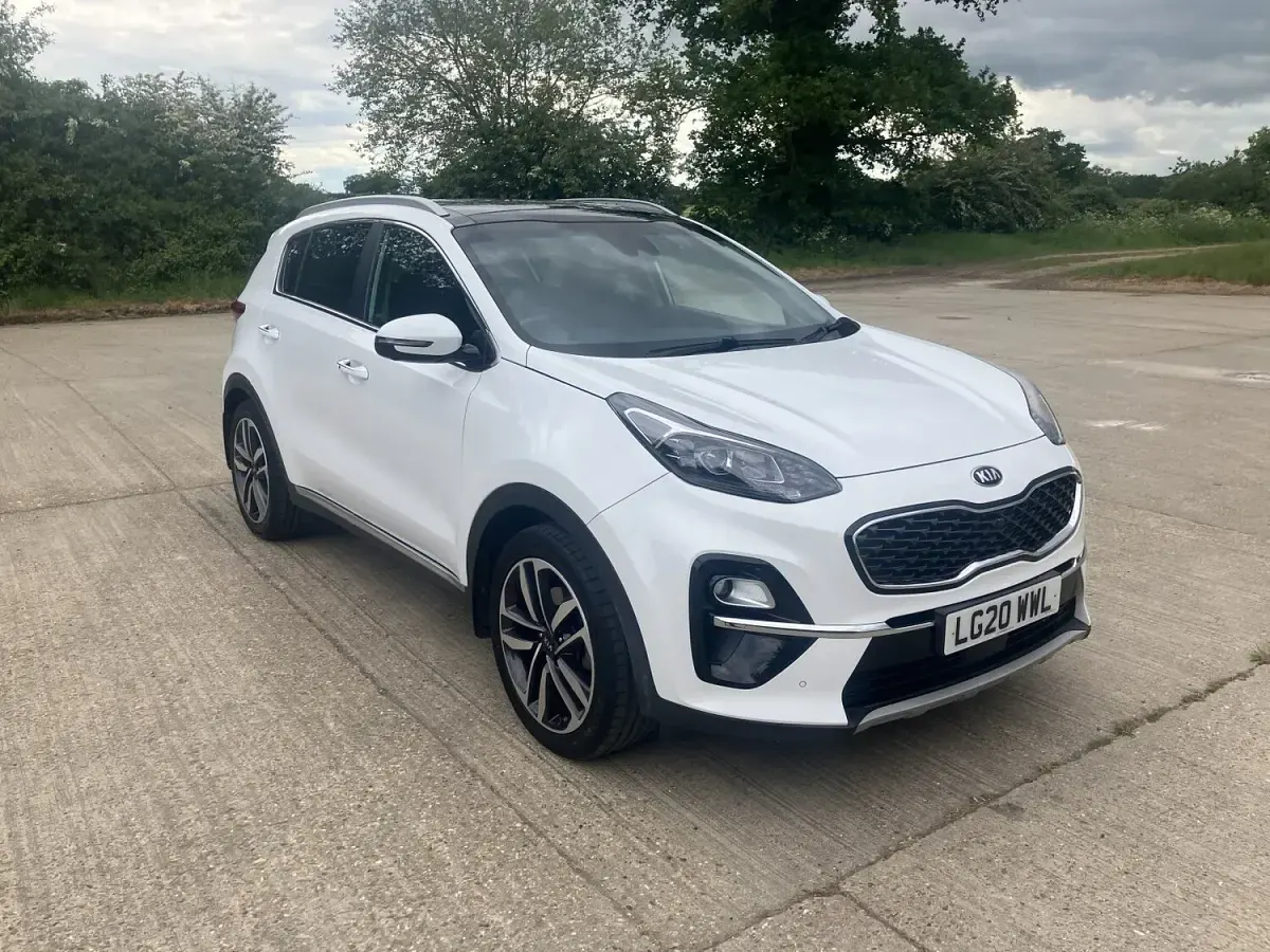 Used Kia Sportage 134 HP (98 kW) 2020 White SUV
