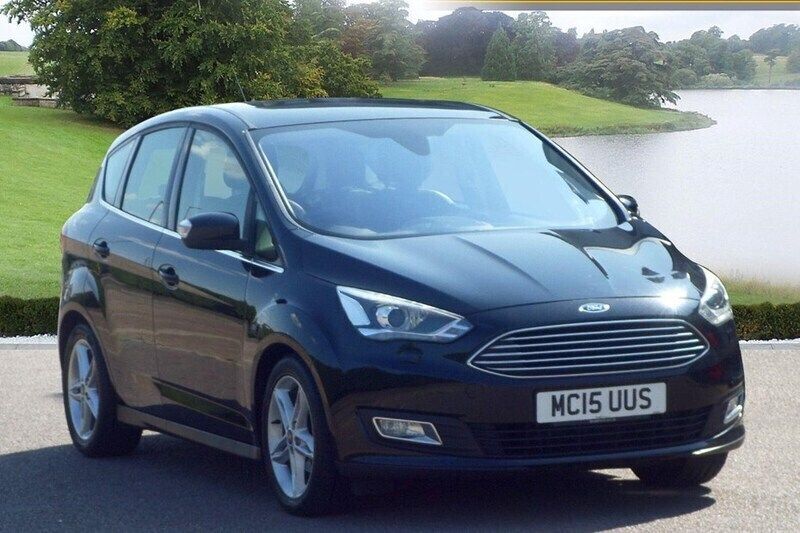 Black Used 2015 Ford C-MAX Titanium X MPV | £6,500 (Good price) - Image 1/1