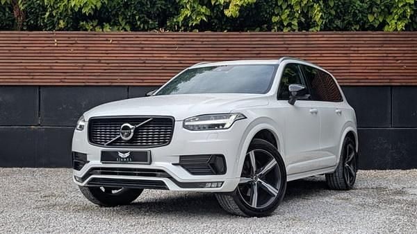 White Used 2019 Volvo XC90 R-Design SUV | £24,490 (Good price) - Image 1/4
