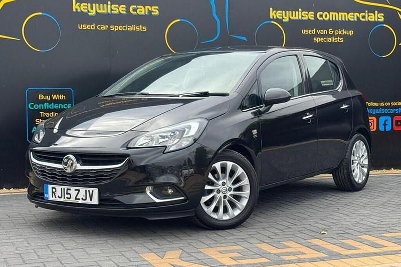 Used Vauxhall Corsa 90 HP (66 kW) 2015 Black Hatchback