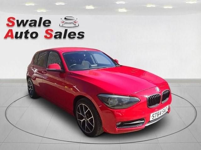 Used BMW 116 Sport Line 2014 Red Hatchback