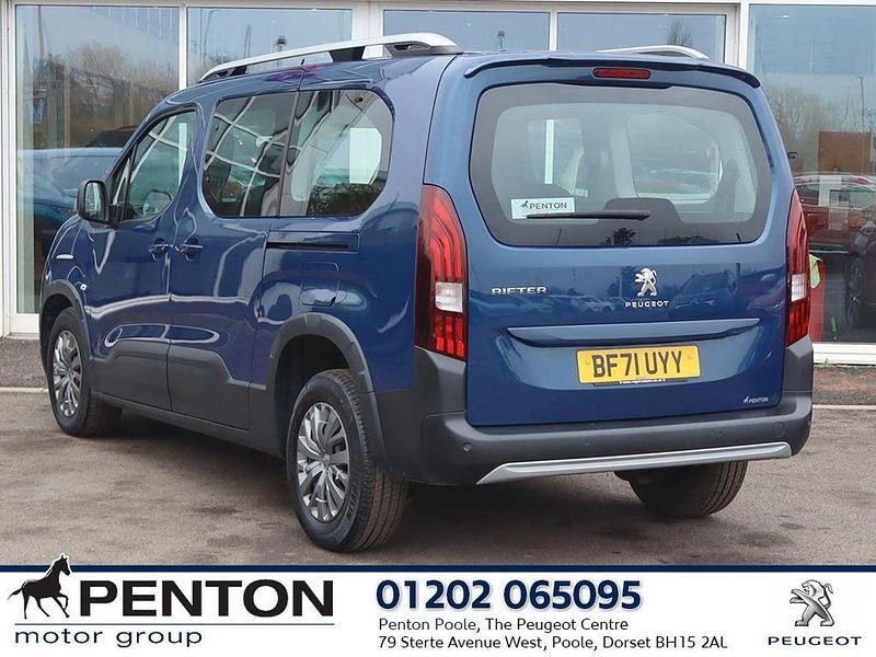 Blue Used 2021 Peugeot Rifter Allure MPV | £19,990 - Image 1/4