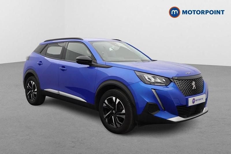 Blue Used 2022 Peugeot 2008 Allure Premium SUV | £15,849 (Fair price) - Image 1/4