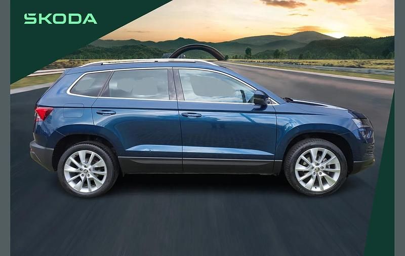 Used Skoda Karoq SE L 147 HP (108 kW) 2020 Blue SUV