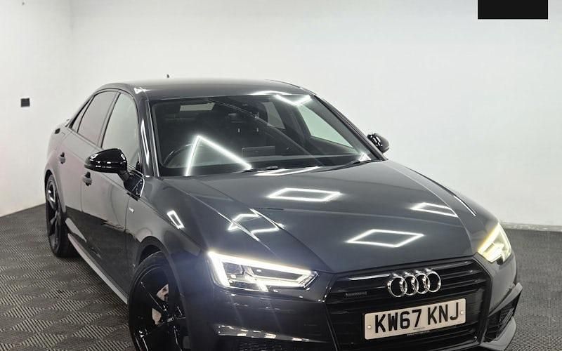 Used Audi A4 Black Edition 190 HP (139 kW) 2018 Grey Sedan