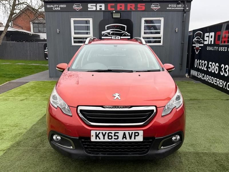 Used Peugeot 2008 Active 100 HP (73 kW) 2015 Red SUV