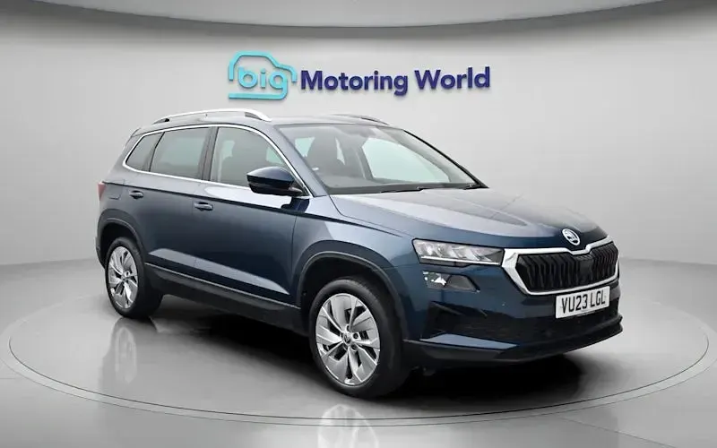 Used Skoda Karoq SE L 150 HP (110 kW) 2023 Blue SUV
