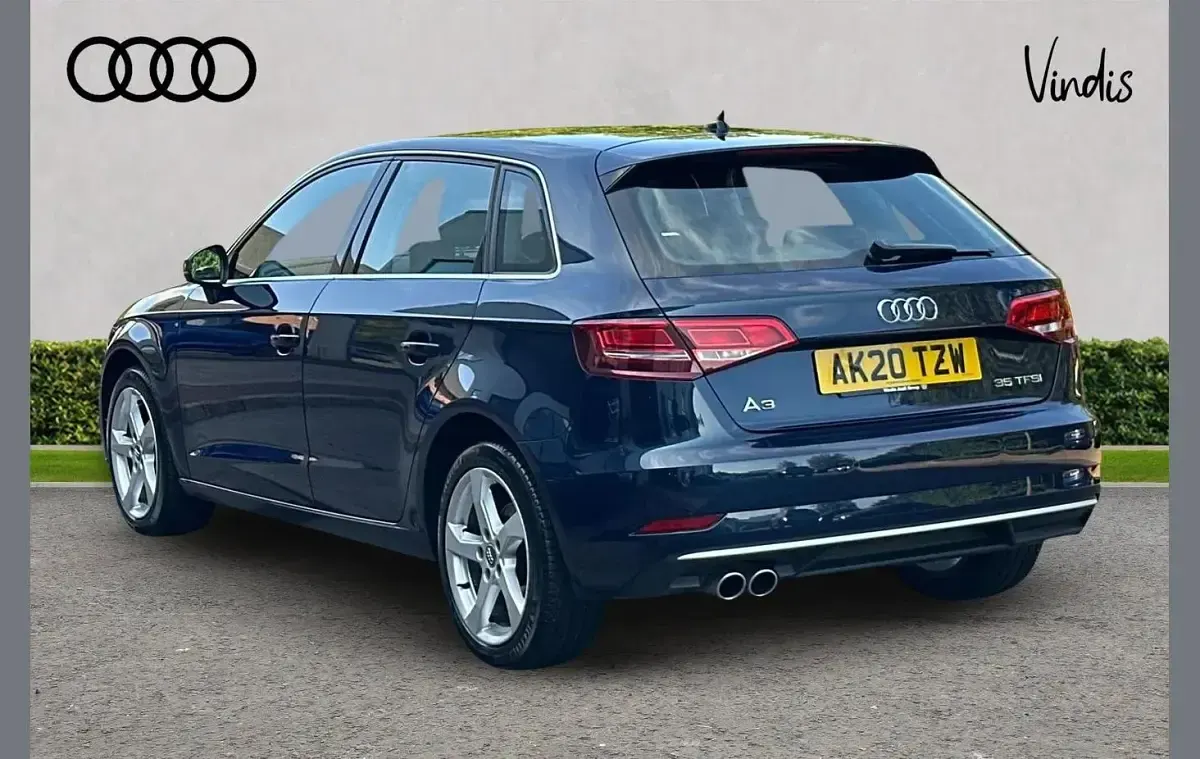 Used Audi A3 Sport 147 HP (108 kW) 2020 Blue Sedan