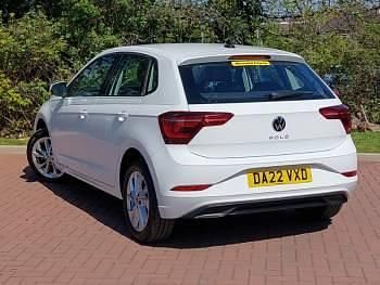 Used VW Polo Style 95 HP (69 kW) 2022 White Hatchback