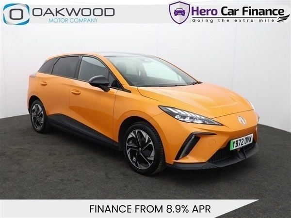 Orange Used 2022 MG MG4 EV Trophy Hatchback | £16,530 - Image 1/4
