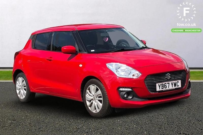 Red Used 2017 Suzuki Swift SZ-T Hatchback | £8,399 (Fair price) - Image 1/3