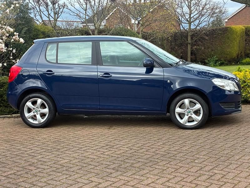 Used Skoda Fabia SE 2012 Blue Hatchback