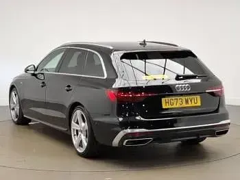 Used Audi A4 S-Line 204 HP (150 kW) 2024 Black Estate