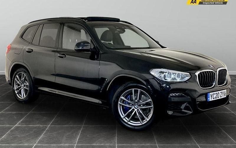 Black Used 2020 BMW X3 M Sport SUV | £19,795 (Super price) - Image 1/2