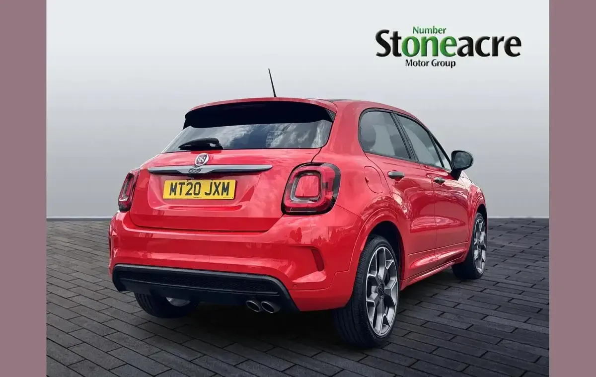 Used Fiat 500X Sport 147 HP (108 kW) 2020 Red SUV