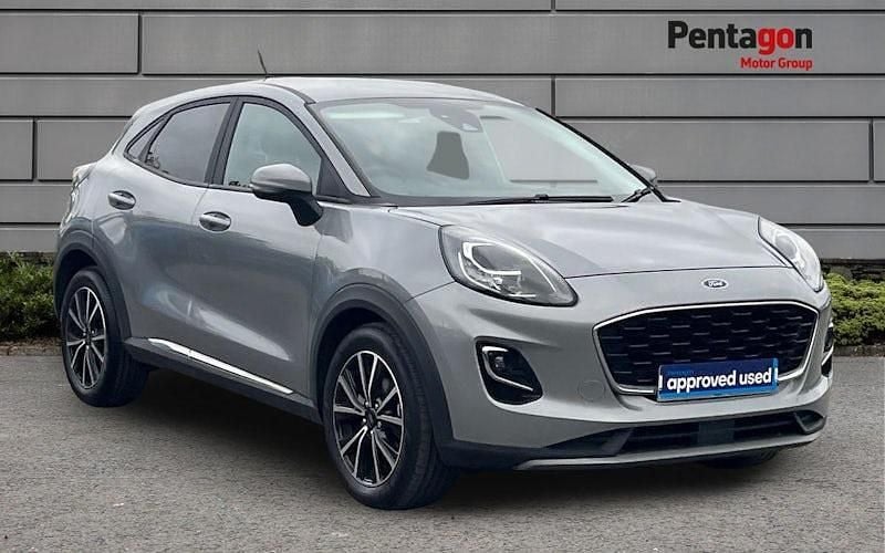 Silver Used 2023 Ford Puma Gen-E Titanium Hatchback | £16,495 (Fair price) - Image 1/4
