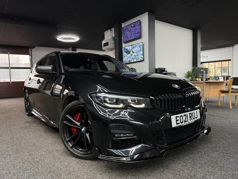 Used BMW 330 M Sport 286 HP (210 kW) 2021 Black Estate