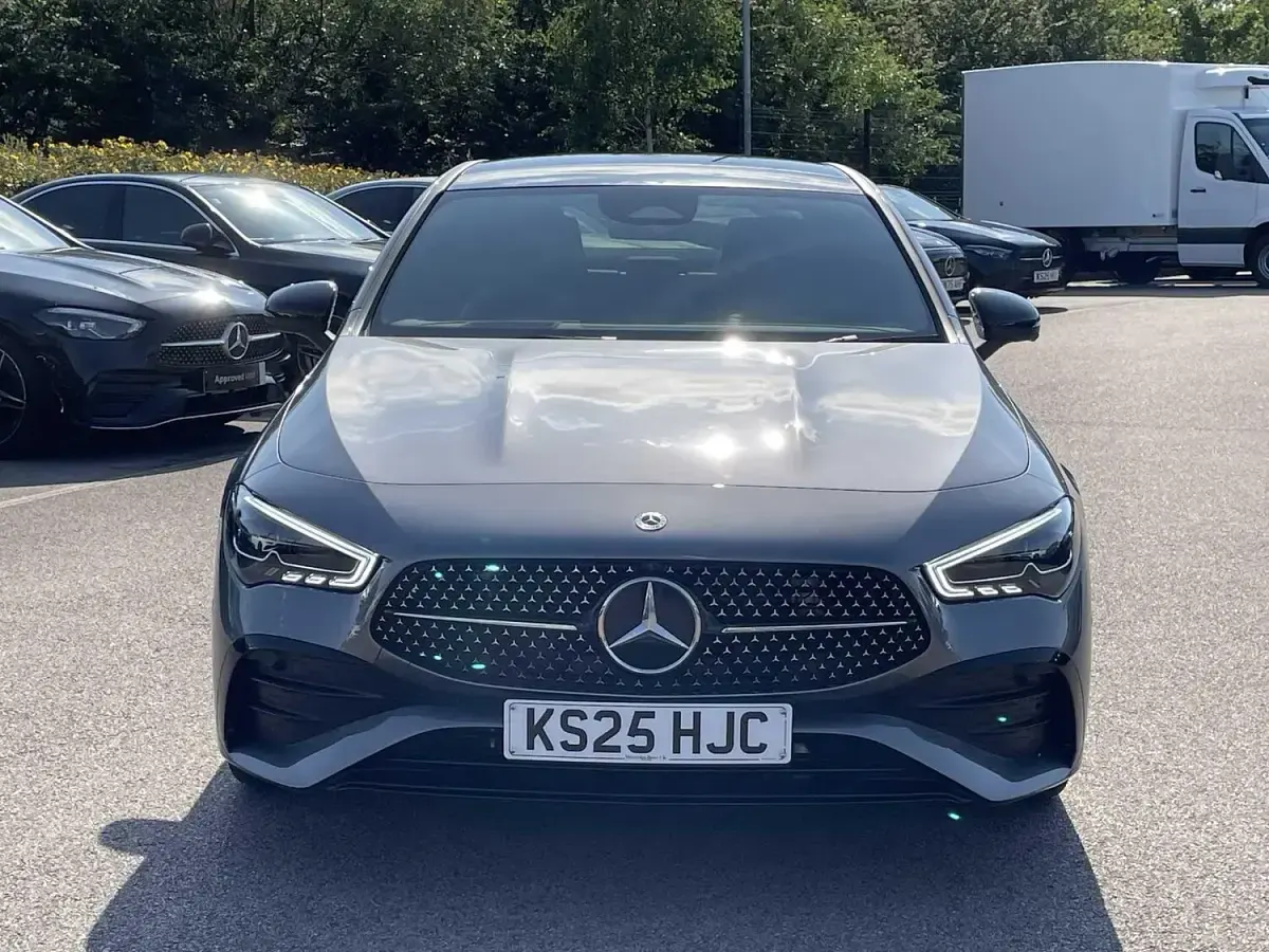 Used Mercedes CLA200 AMG Line Premium Plus 163 HP (119 kW) 2025 Grey Coupe
