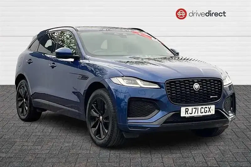 Usado Jaguar F-Pace R-Dynamic 404 HP (297 kW) 2021 Azul SUV