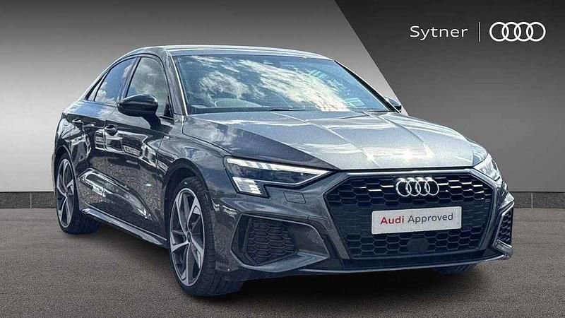 Grey Used 2021 Audi A3 Comfort Sedan | £24,250 (Expensive) - Image 1/4