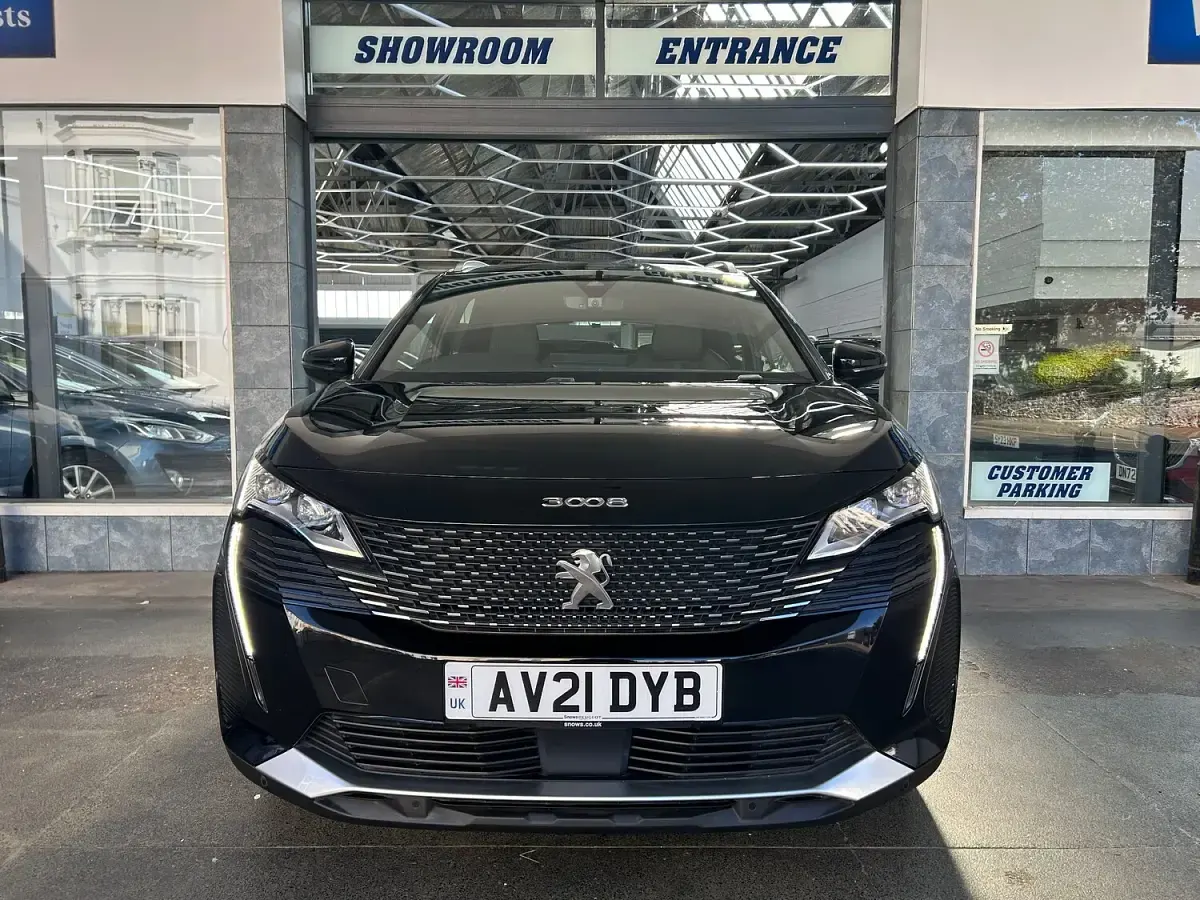 Used Peugeot 3008 GT 130 HP (95 kW) 2021 Black SUV