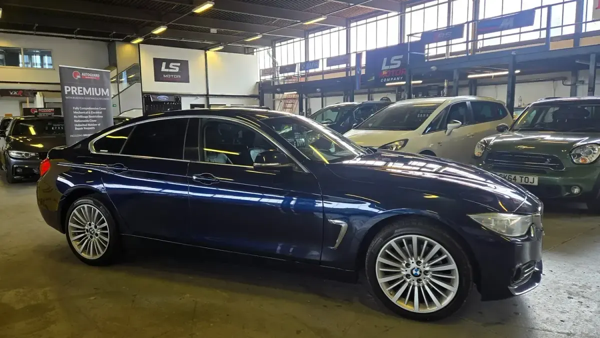 Used BMW 420 Luxury Line 2015 Blue Coupe