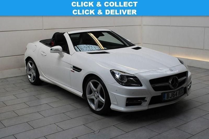 Used Mercedes SLK200 AMG 184 HP (135 kW) 2014 White Cabriolet