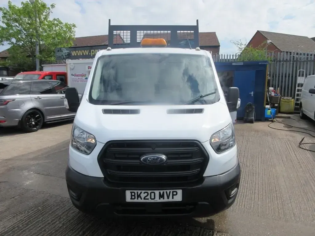 Second-hand Ford Transit S 130 CP (95 kW) 2020 Alb Cabrio