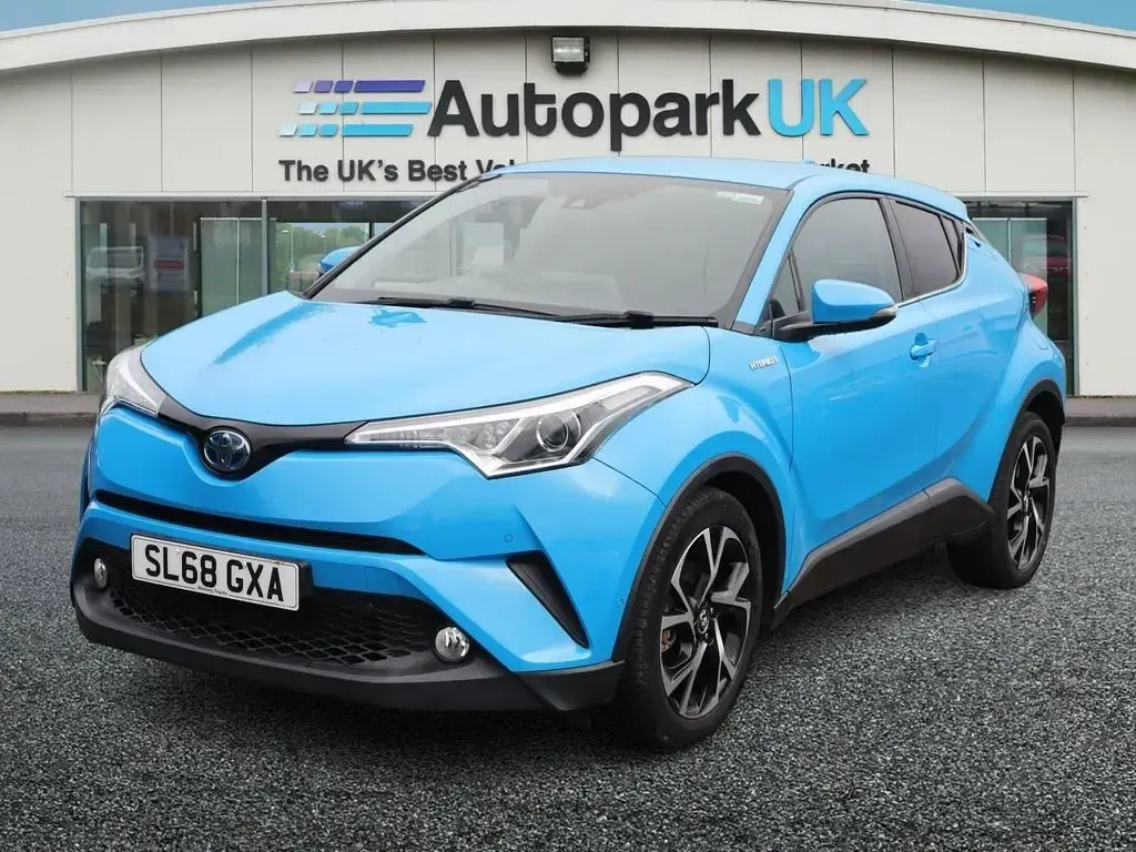 Used Toyota C-HR Design 122 HP (89 kW) 2018 Blue SUV