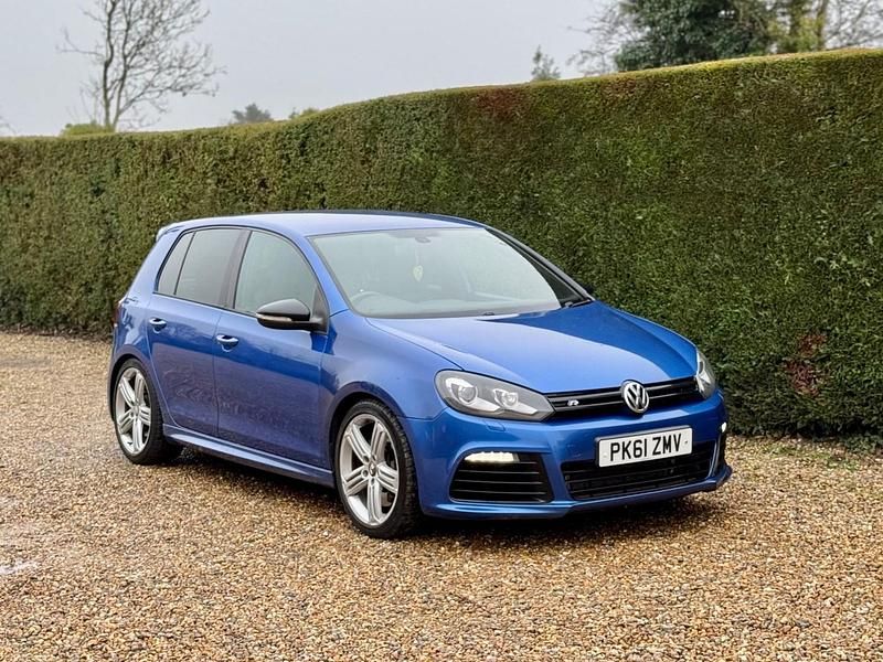 Used VW Golf VI R 2011 Blue Hatchback