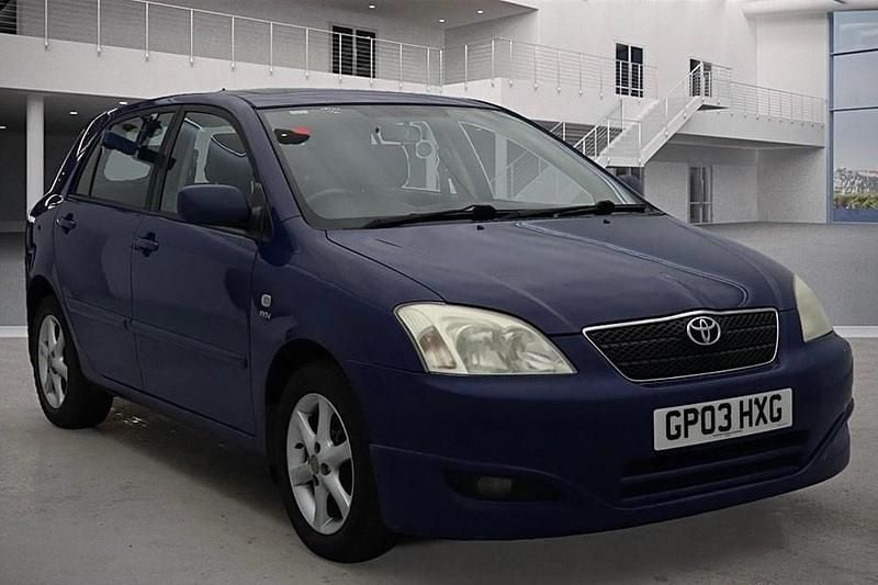 Blue Used 2003 Toyota Corolla Hatchback | £2,999 (Fair price) - Image 1/1