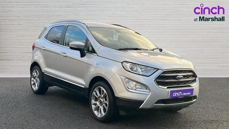 Used Ford Ecosport Titanium 125 HP (91 kW) 2020 Silver SUV