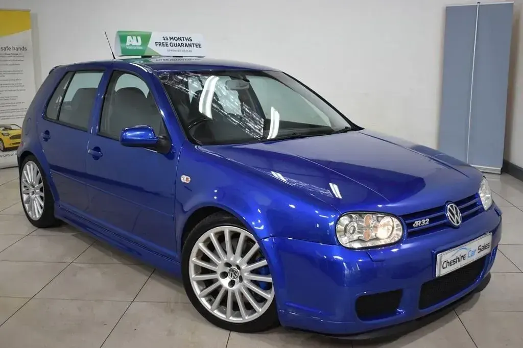 Used VW Golf IV R 237 HP (174 kW) 2003 Blue Hatchback
