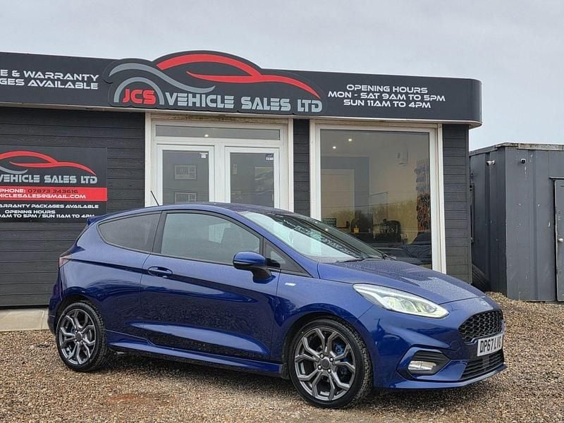 Used Ford Fiesta ST-Line 2018 Blue Hatchback