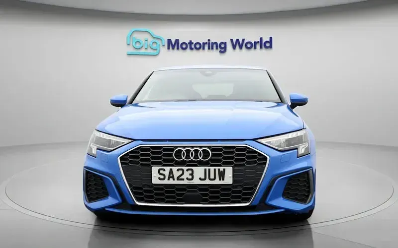 Used Audi A3 Sportback S-Line 110 HP (80 kW) 2023 Blue Hatchback