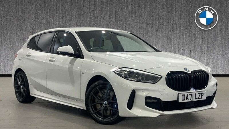 White Used 2021 BMW 118 M Sport Hatchback | £21,499 (A bit pricey) - Image 1/4
