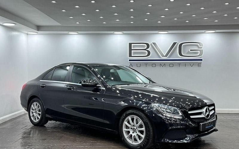 Used Mercedes C220 SE 170 HP (125 kW) 2017 Black Sedan