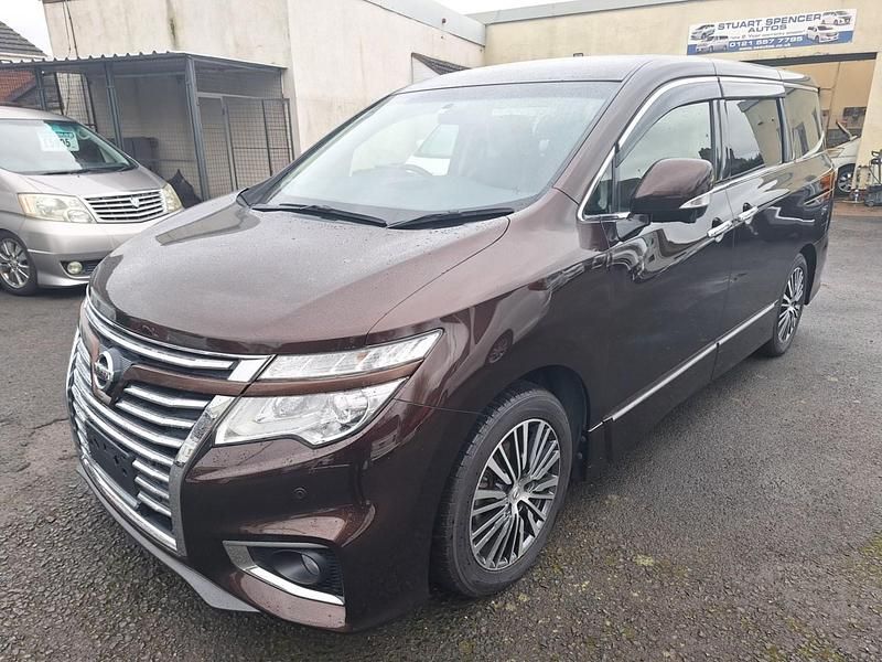 Used Nissan Elgrand Premium Edition 2014 Burgandy MPV
