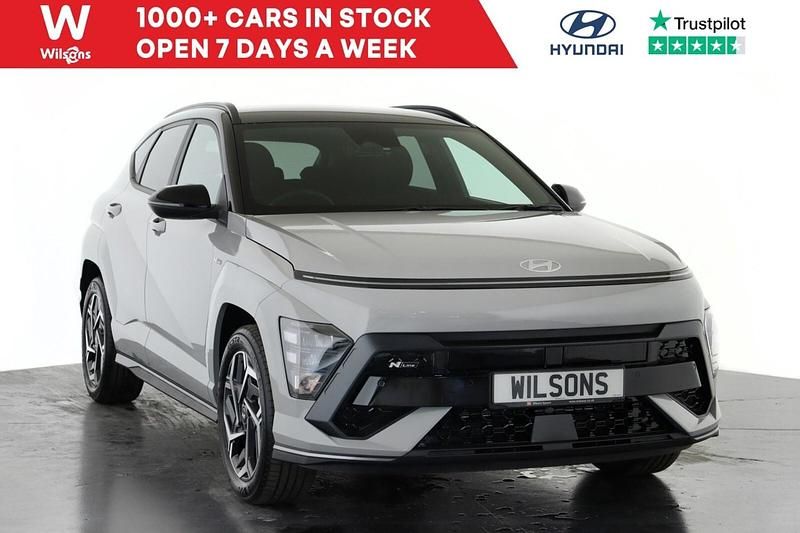 Grey New 2025 Hyundai Kona N Line SUV | £26,994 (Fair price) - Image 1/4