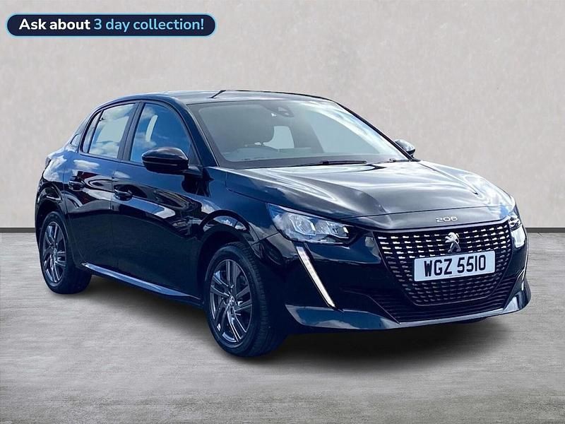 Black Used 2022 Peugeot 208 Active Premium Hatchback | £12,275 (Fair price) - Image 1/4