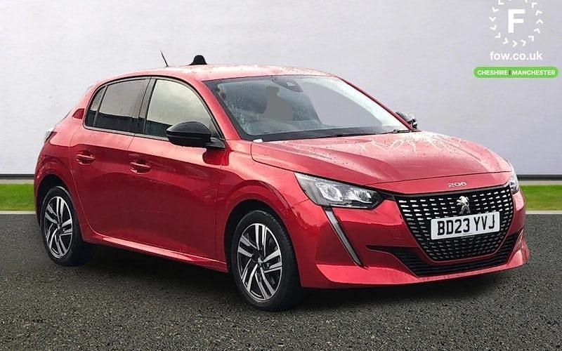 Red Used 2023 Peugeot 208 Allure+ Hatchback | £16,199 (Fair price) - Image 1/4