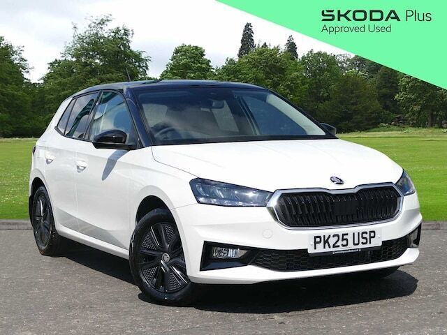 White Used 2025 Skoda Fabia Design Edition Hatchback | £19,555 (A bit pricey) - Image 1/4