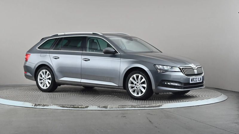 Grey Used 2022 Skoda Superb SE Technology Estate | £18,777 (Fair price) - Image 1/4