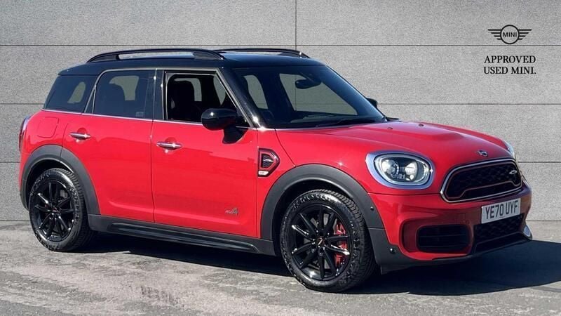 Red Used 2020 Mini John Cooper Works Countryman SUV | £23,750 (Good price) - Image 1/4
