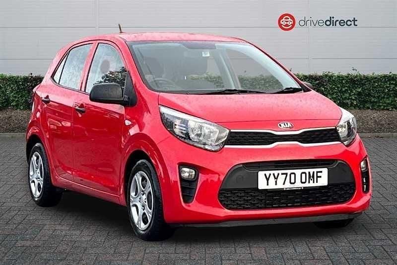 Red Used 2021 Kia Picanto Hatchback | £8,490 (Good price) - Image 1/4