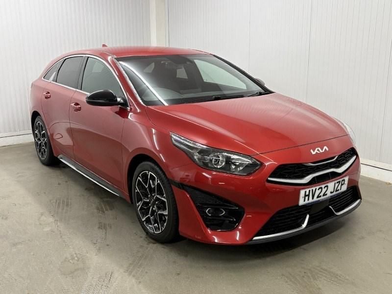 Red Used 2022 Kia ProCeed GT-Line Estate | £17,200 (Fair price) - Image 1/3