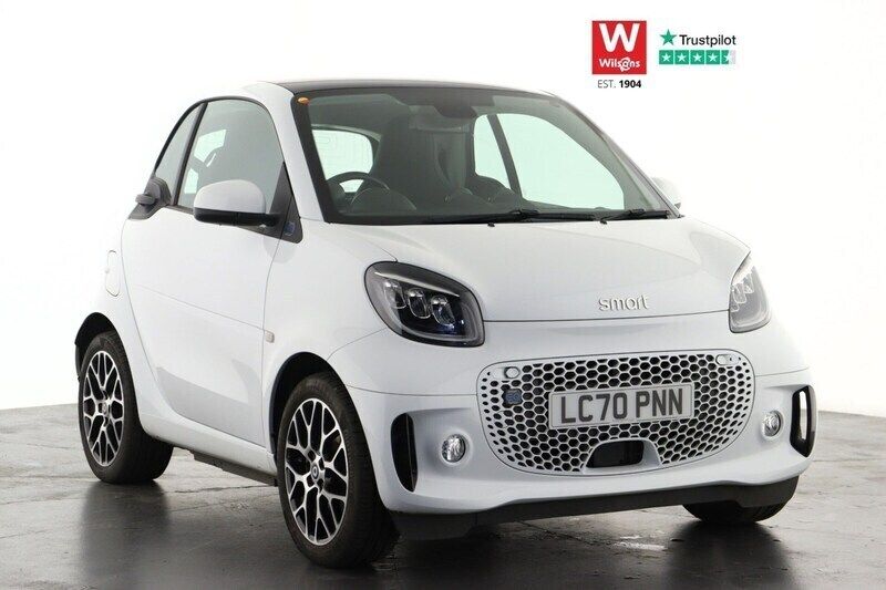 White Used 2020 Smart ForTwo Electric Drive Prime Exclusive Coupe | £8,599 (Fair price) - Image 1/4